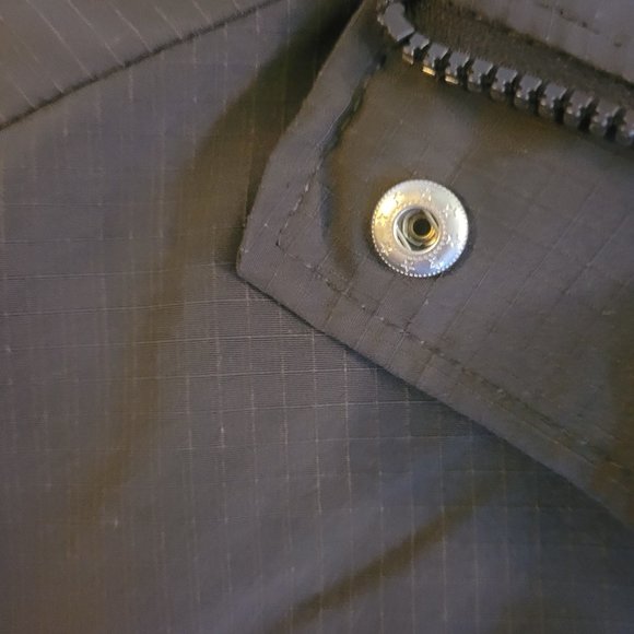 H&M Oversized Grey/Black Utility Vest - Sz. Small - Picture 4 of 9